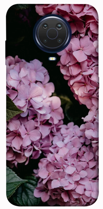Чохол на Nokia G20 / G10 / 6.3 Рожеві гартензії фото 1 з 1