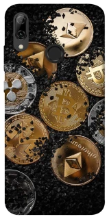 Чехол на Huawei P Smart (2019) Many coins v2 фото 1 из 1