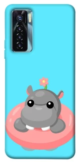 Чехол на TECNO Camon 17 Pro Adopt Me Hippo Floatie фото 1 из 1