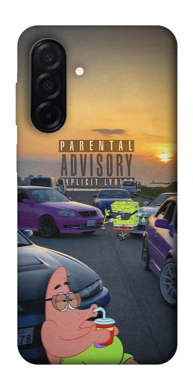 Чехол на Samsung Galaxy A26 5G Патрик на гонках фото 1 из 1