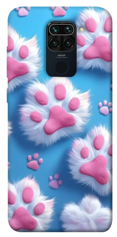 Чохол на Xiaomi Redmi Note 9 / Redmi 10X Cat paw фото 1 з 1
