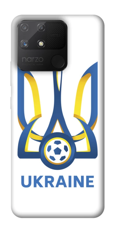 Чохол на Realme Narzo 50A Футбольний Герб v2 фото 1 з 1