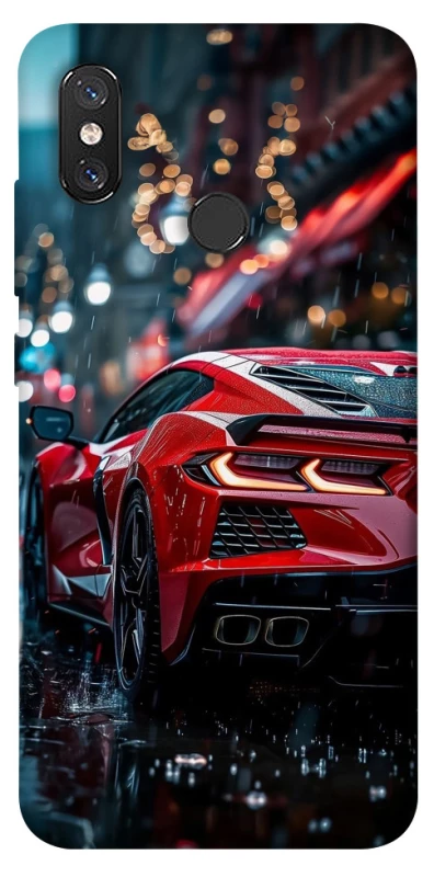 Чохол на Xiaomi Mi 8 Red sports car фото 1 з 1