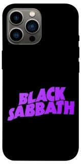 Чехол на Apple iPhone 13 Pro Max (6.7") Black Sabbath logo ver.1 фото 1 из 1