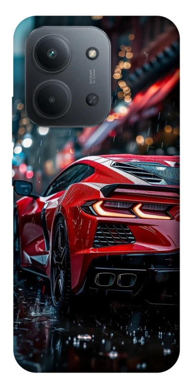Чехол на Xiaomi Redmi 15C (Global) Red sports car фото 1 из 1