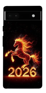 Чохол на Google Pixel 6a Red Fire Horse ver.1 фото 1 з 1
