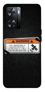 Чохол на OnePlus Nord N20 SE Warning фото 1 з 1