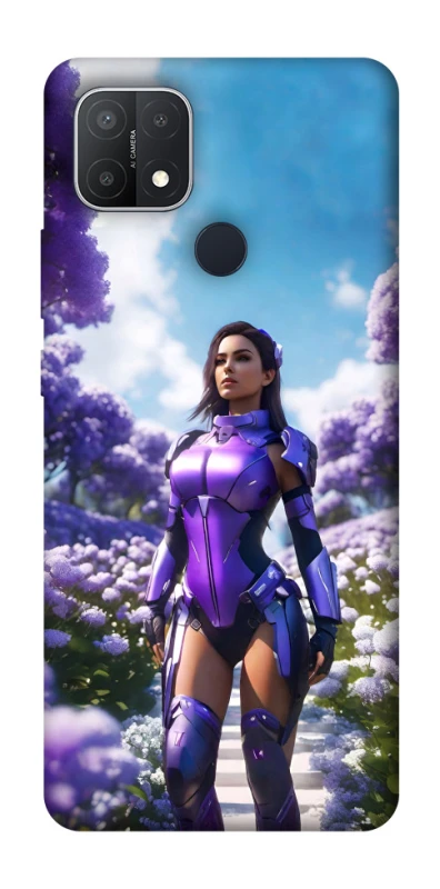 Чохол на Oppo A15s / A15 Cyber space girl ver.4 фото 1 з 1