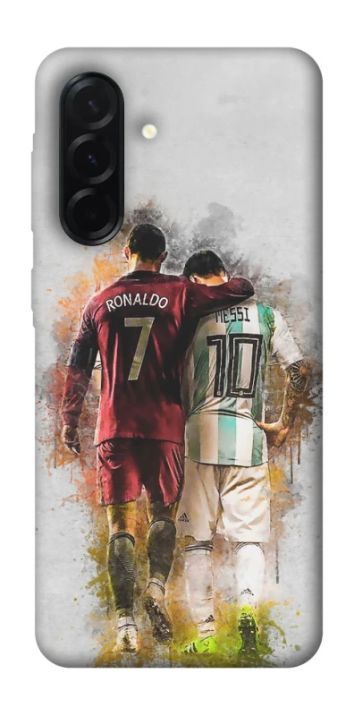 Чохол на Samsung Galaxy A37 5G Ronaldo та Messi фото 1 з 1