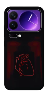 Чехол на Xiaomi 17 Pro Max Красное сердце фото 1 из 1