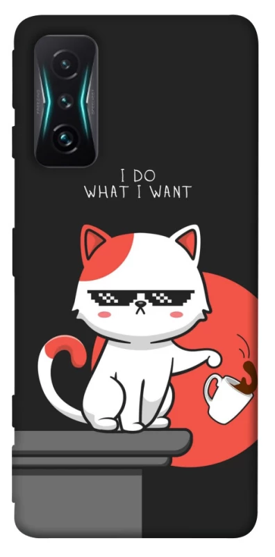 Чохол на Xiaomi Redmi K50 Gaming I do what i wont фото 1 з 1