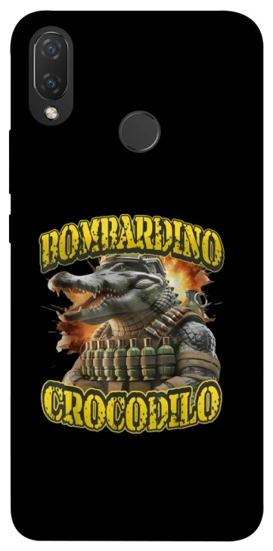 Чохол на Huawei P Smart+ (nova 3i) Bombardino Crocodilo фото 1 з 1