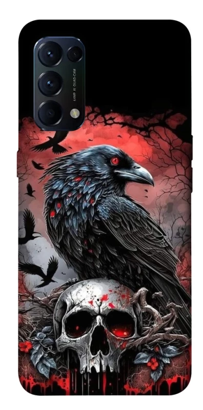 Чехол на Oppo Reno 5 4G Death eagle фото 1 из 1