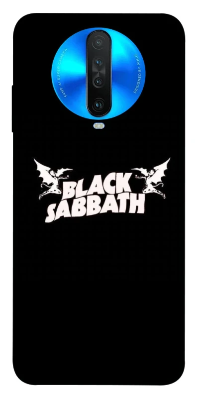 Чохол на Xiaomi Redmi K30 Black Sabbath logo ver.2 фото 1 з 1