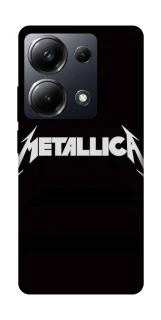 Чехол на Xiaomi Poco M6 Pro 4G Metallica logo фото 1 Чехол на Xiaomi Poco M6 Pro 4G Metallica logo фото 1 из 1
