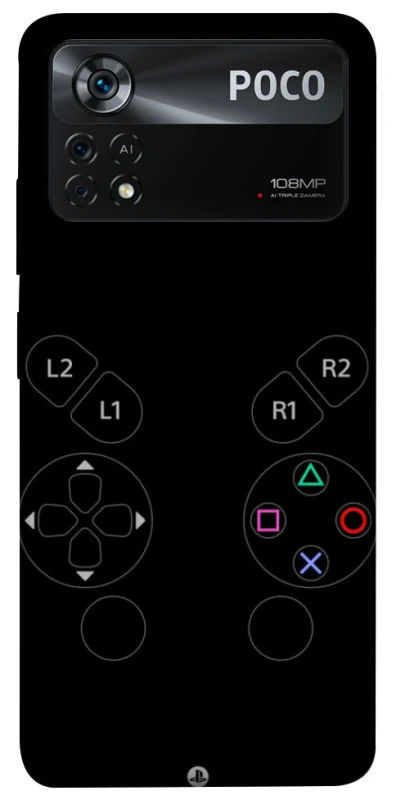 Чехол на Xiaomi Poco X4 Pro 5G PS Controller фото 1 из 1