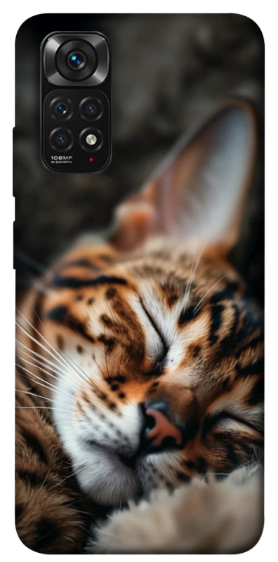 Чехол на Xiaomi Redmi Note 11 (Global) / Note 11S Cat paws фото 1 из 1