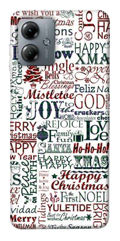 Чехол на Motorola Moto G14 Christmas mood ver.3 фото 1 из 1