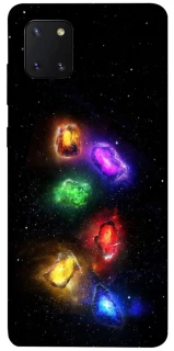 Чехол на Samsung Galaxy Note 10 Lite (A81) Infinity Stones фото 1 из 1
