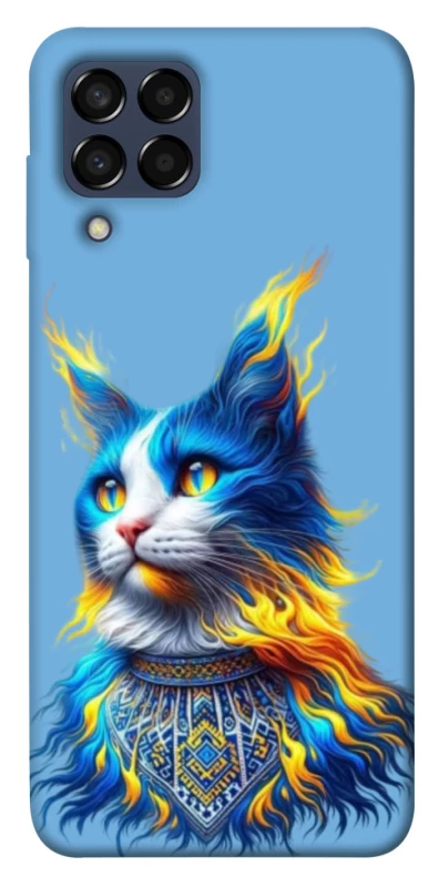 Чохол на Samsung Galaxy M33 5G Кіт патріот фото 1 з 1