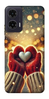 Чехол на Motorola Moto G35 Heart in hand фото 1 из 1