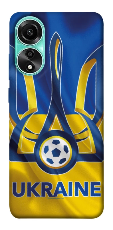 Чохол на Oppo A78 4G Футбольний Герб v3 фото 1 з 1