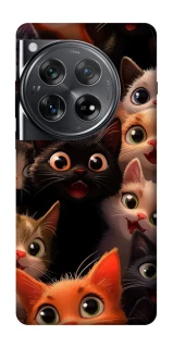 Чохол на OnePlus 12 happy cats фото 1 з 1