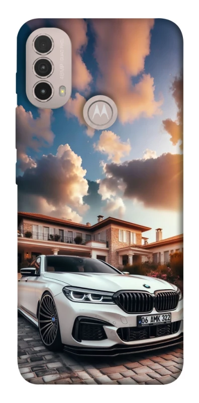 Чохол на Motorola Moto E40 BMW in da house фото 1 з 1