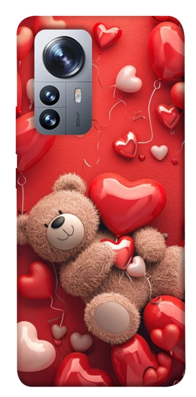 Чехол на Xiaomi 12 / 12X bear in hearts фото 1 из 1