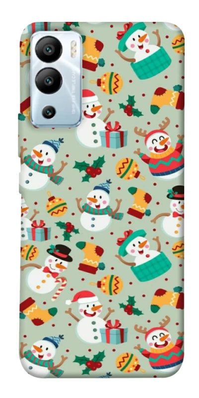 Чехол на Infinix Hot 12i Новогодний v2 фото 1 из 1