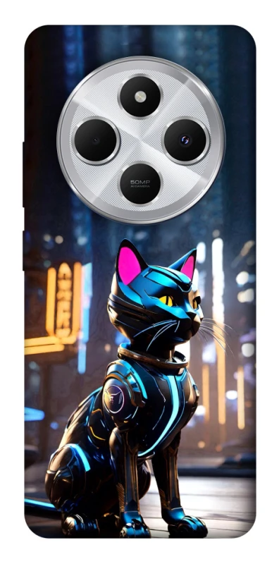 Чохол на Xiaomi Redmi 14C / Poco C75 Cyber cat фото 1 з 1