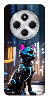 Чехол на Xiaomi Redmi 14C / Poco C75 Cyber cat фото 1 из 1