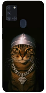 Чехол на Samsung Galaxy A21s Cat in Bling фото 1 Чехол на Samsung Galaxy A21s Cat in Bling фото 1 из 1