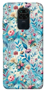 Чохол на Xiaomi Redmi Note 9 / Redmi 10X Floral design ver.5 фото 1 з 1