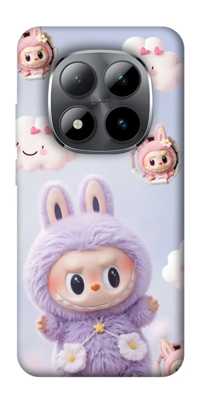 Чехол на Xiaomi Redmi Note 15 Pro 5G Labubu & clouds фото 1 из 1