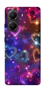 Чохол на Xiaomi Poco X6 Pro Drawn hearts фото 1 з 1