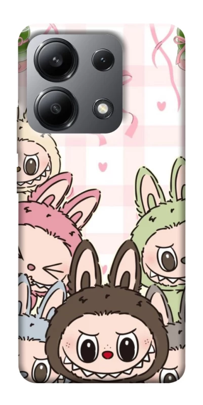 Чехол на Xiaomi Redmi Note 13 4G All Labubu 2 фото 1 из 1