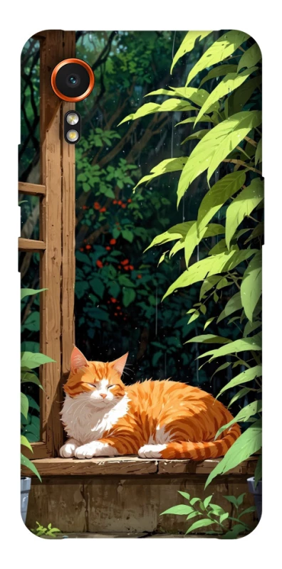 Чохол на Samsung Galaxy Xcover7 red cat фото 1 з 1
