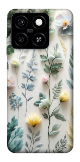 Чохол на ZTE Blade A55 4G Floral design ver.4 фото 1 з 1