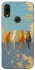 Чехол на Xiaomi Redmi 7 cats on wall фото 1 из 1