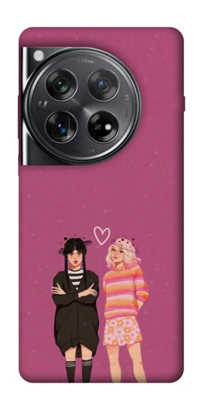 Чохол на OnePlus 12 Raven & Rainbow Wednesday фото 1 з 1