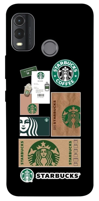 Чохол на Nokia G11 Plus Starbucks coffee фото 1 з 1