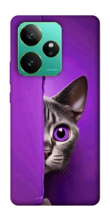 Чохол на Realme GT 7 Кіт-підглядач фото 1 з 1