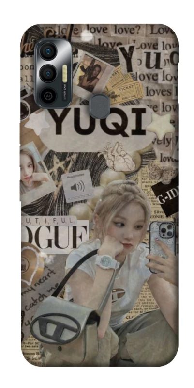 Чехол на TECNO Spark 7 Yuqi (G)I-DLE фото 1 из 1