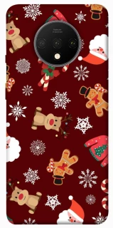 Чехол на OnePlus 7T Новогодний v6 фото 1 из 1