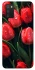Чохол на Samsung Galaxy A03s Червоні тюльпани фото 1 з 1