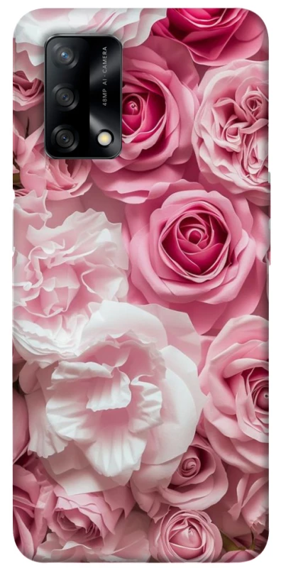 Чохол на Oppo A74 4G Рожеві Квіти фото 1 з 1