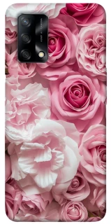 Чехол на Oppo A74 4G Розовые цветы фото 1 из 1