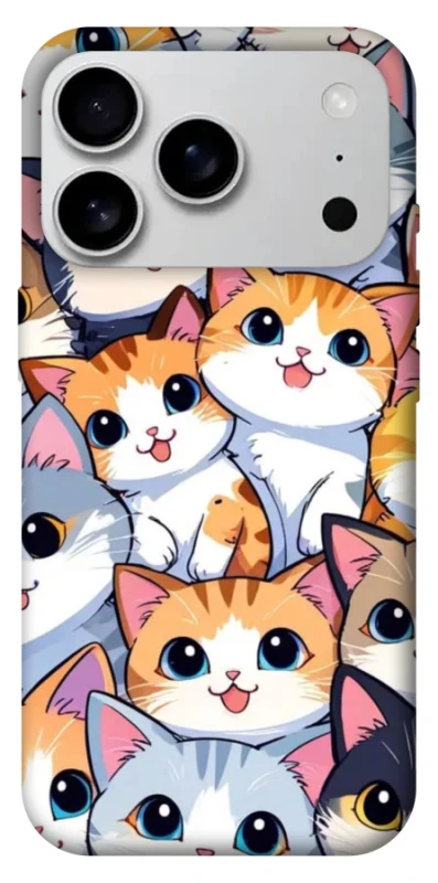 Чехол на Apple iPhone 17 Pro Max (6.9") Cute Cat v2 фото 1 из 1