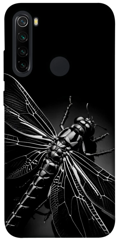 Чохол на Xiaomi Redmi Note 8 Black dragonfly фото 1 з 1